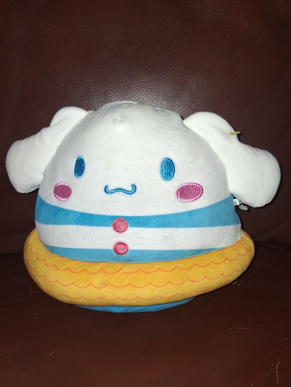 Sanrio Cinnamoroll Plush - White, Blue, Pink & Yellow